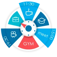 Sectograph. Day & Time planner